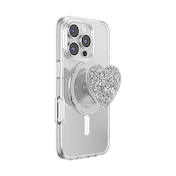 Confetti Heart Silver Sizzle &mdash; MagSafe PopGrip image number 8