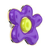 Enamel Wonky Daisy &mdash; MagSafe PopGrip image number 13