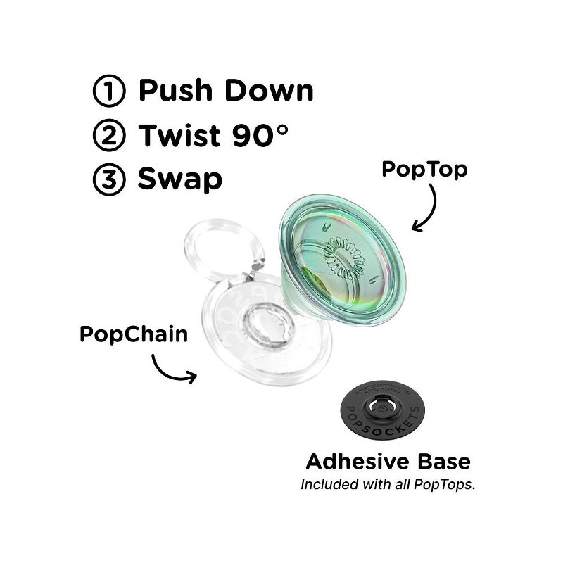 Iridescent Turquoise &mdash; PopTop image number 1