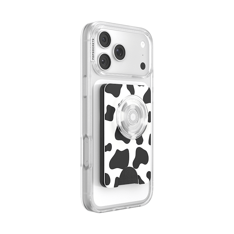 Cow Print &mdash; MagSafe PopWallet+ image number 5