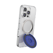 Aluminum Radial French Navy &mdash;  MagSafe Kick-Out Grip & Stand image number 12