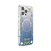 Boho Wildflowers Blue &mdash; iPhone 16 Pro Max MagSafe Case image number 2