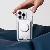 Silver &mdash; Softgoods MagSafe PopWallet+ image number 5