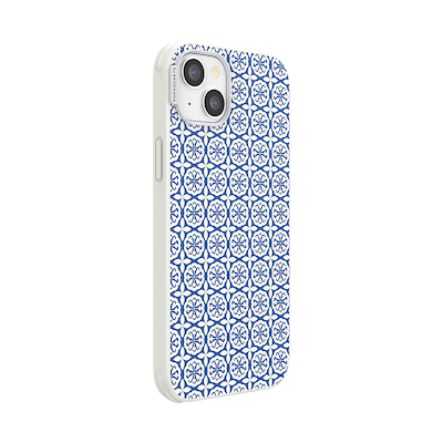 Secondary image for hover Navy Mosaic &mdash; iPhone 14 Plus MagSafe Case