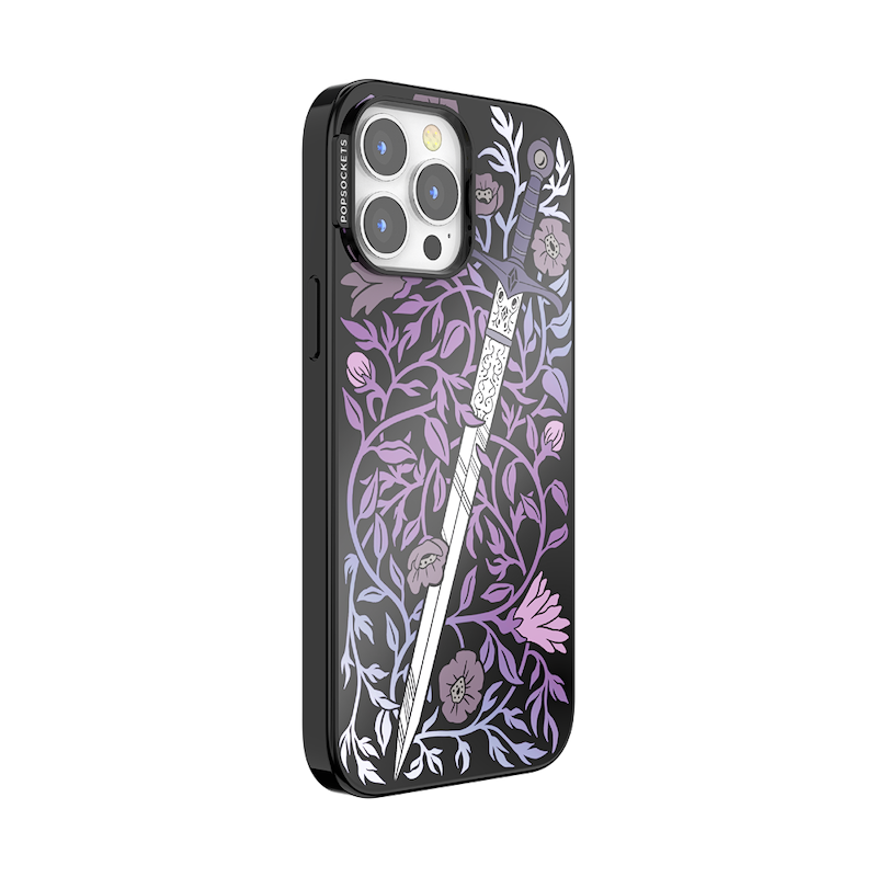 Mirror Thorny Blade Lavender&nbsp; &mdash; iPhone 13 Pro Max MagSafe Case image number 1