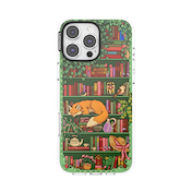 Storied Shelves Green &mdash; iPhone 16 Pro Max MagSafe Case image number 1