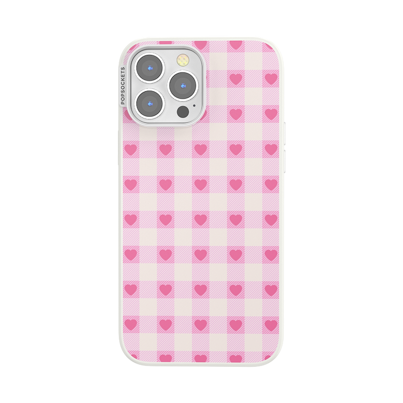 Blush Gingham &mdash; iPhone 13 Pro Max MagSafe Case image number 0