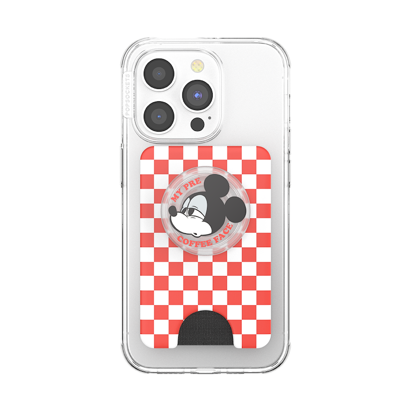 Mickey's Coffee Face — MagSafe PopWallet+ image number 3