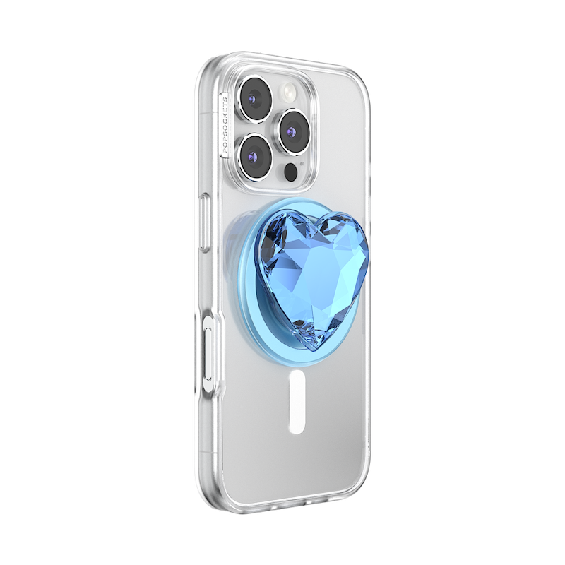 Crystal Heart Frost &mdash;  MagSafe PopGrip image number 6