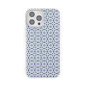Navy Mosaic &mdash; iPhone 13 Pro Max MagSafe Case image number 1
