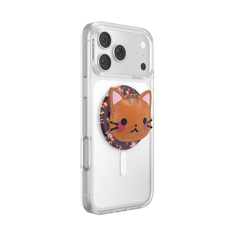 Stitched PU Cowboy Kitty &mdash; MagSafe PopGrip image number 8