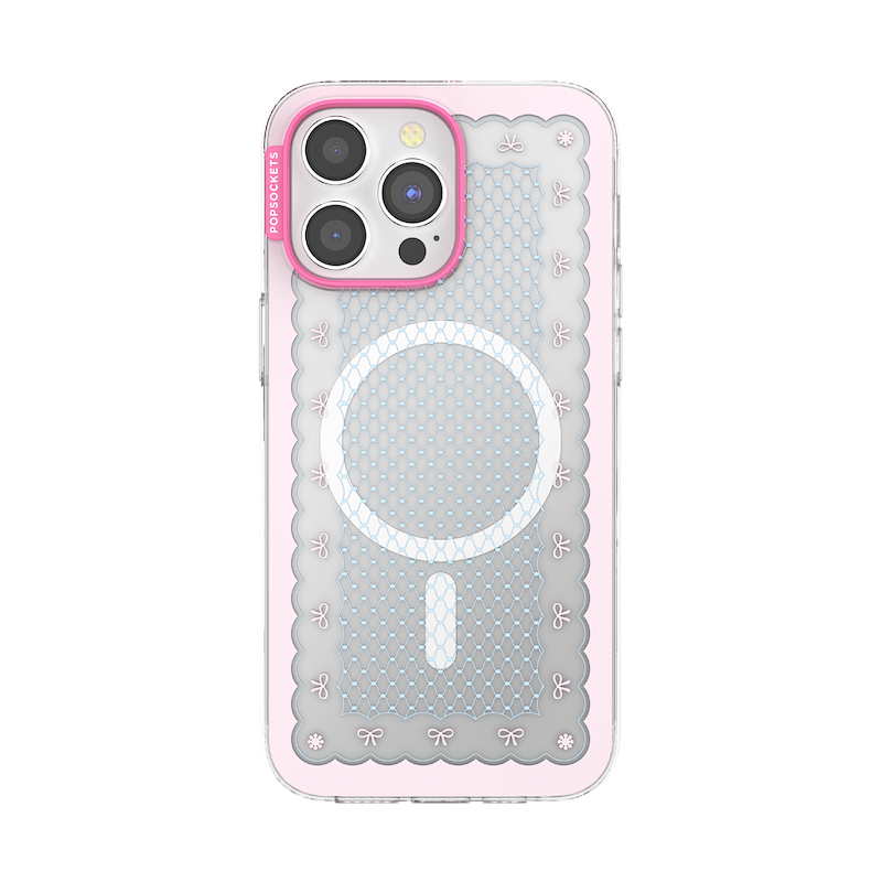 Bridal Lace &mdash; iPhone 15 Pro Max MagSafe Case image number 0