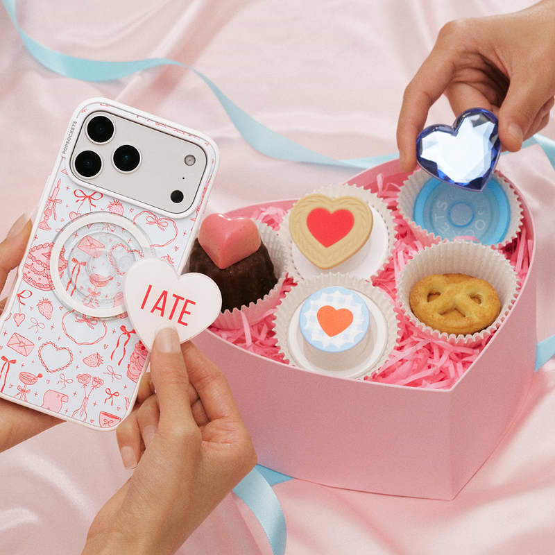 Gingham Heart &mdash;  MagSafe PopGrip image number 2