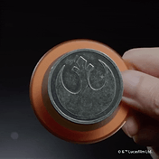 Distressed Rebel Symbol &mdash; MagSafe PopGrip image number 5