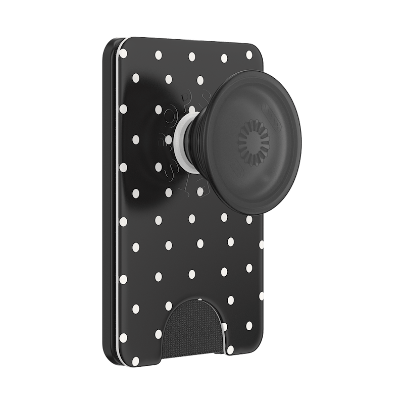 Licorice Dot &mdash; MagSafe PopWallet+ image number 0
