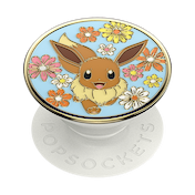 Floral Eevee Enamel &mdash; Adhesive PopGrip image number 1