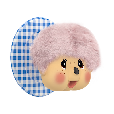 PopOut Monchhichi — MagSafe PopGrip