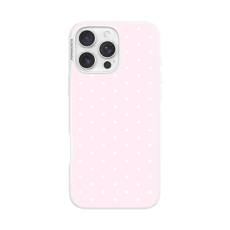 Blush Pink PolkaDot &mdash; iPhone 16 Pro Max MagSafe Case image number 0