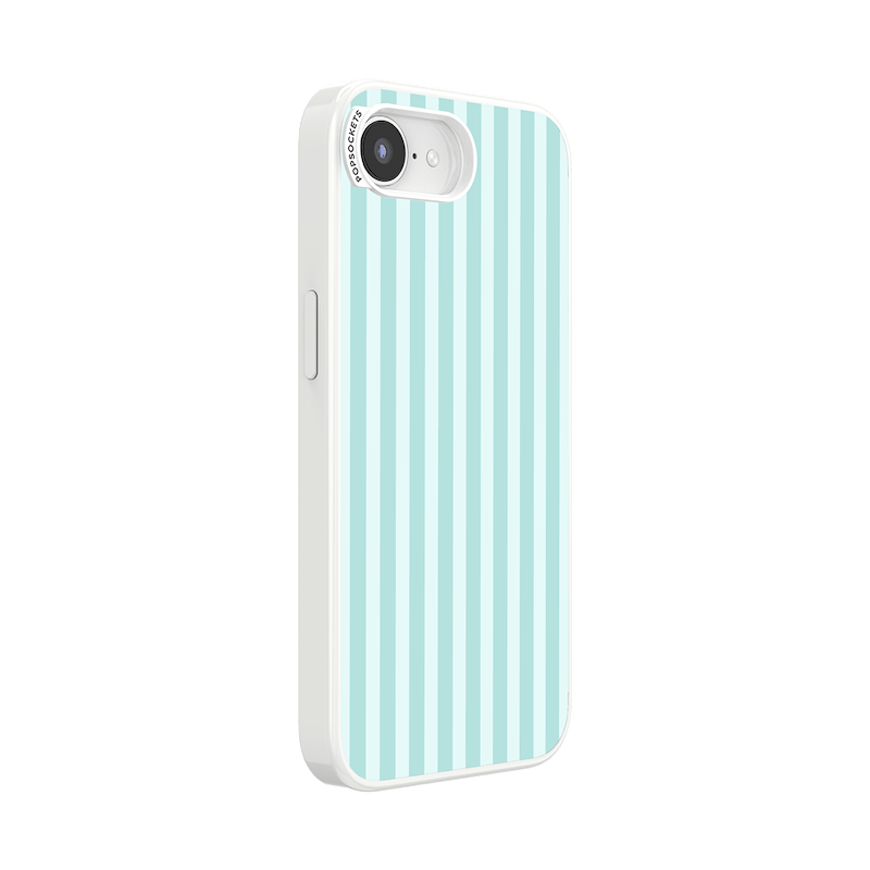Mint Stripes &mdash; iPhone 17e/16e MagSafe Case image number 1
