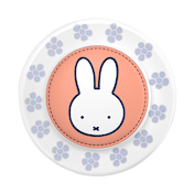 Peach Stitched Miffy &mdash; MagSafe PopGrip image number 2