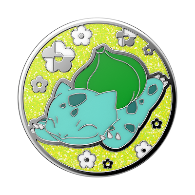 Secondary image for hover Enamel Bulbasaur Nap — Adhesive PopGrip