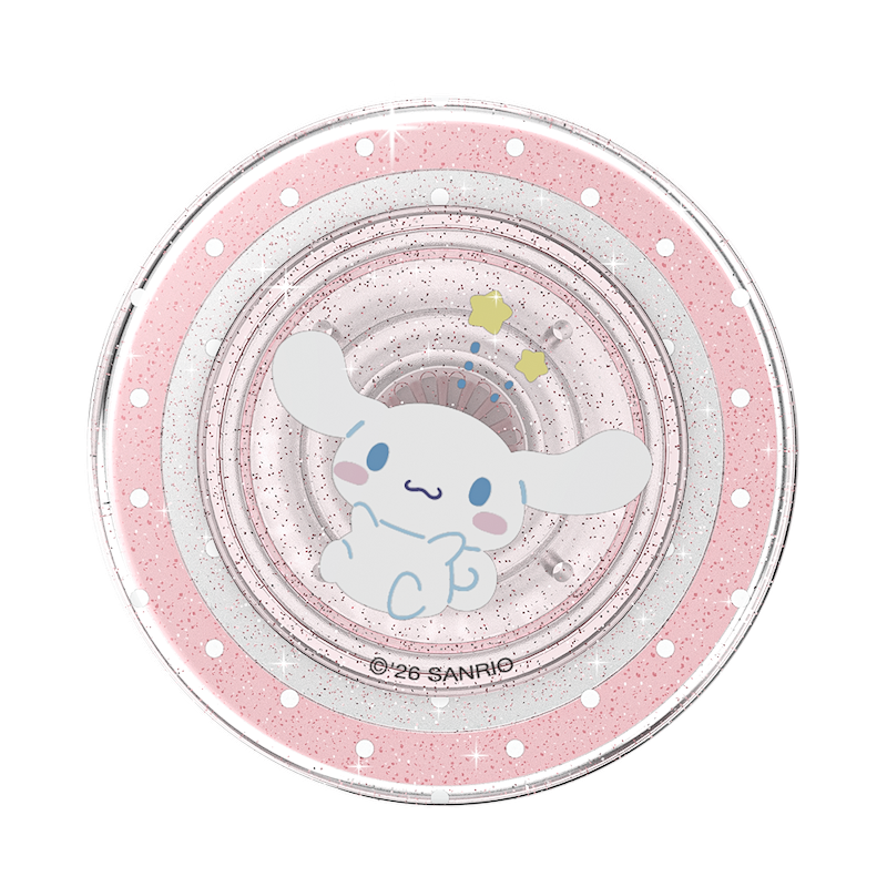 Cinnamoroll Pink Glitter &mdash; MagSafe PopGrip image number 1