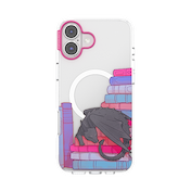 Curled Up With A Good Book &mdash; iPhone 16 Plus MagSafe Case image number 1