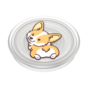 PlantCore Translucent Cheeky Corgi &mdash; Adhesive PopGrip image number 3
