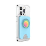 Butterfly Pea Blue Boca Aura &mdash; MagSafe PopWallet+ image number 6