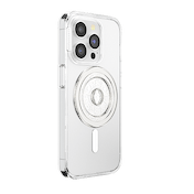 Clear Glitter Silver &mdash; MagSafe Round Base image number 5