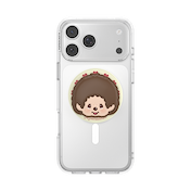 Jelly Monchhichi Brown &mdash; MagSafe PopGrip image number 7
