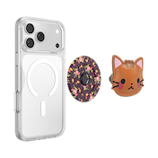 Stitched PU Cowboy Kitty &mdash; MagSafe PopGrip image number 6