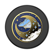 Enamel Fly Me To The Moon &mdash; MagSafe PopGrip image number 2