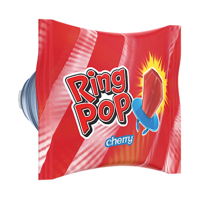 Baggy Ring Pop Cherry &mdash; PopTop