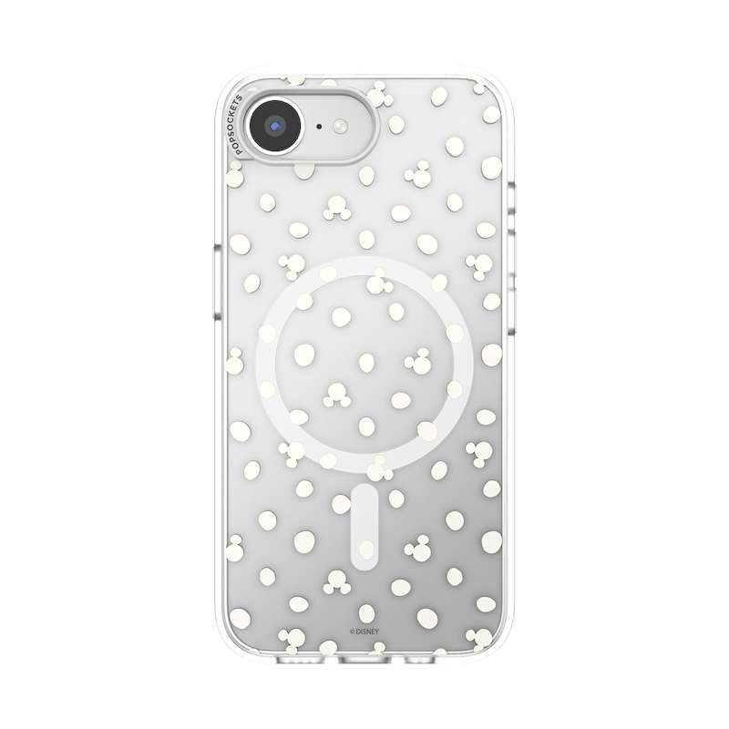 Clear Mickey Polka Dot&nbsp; &mdash; iPhone 17e/16e MagSafe Case image number 0