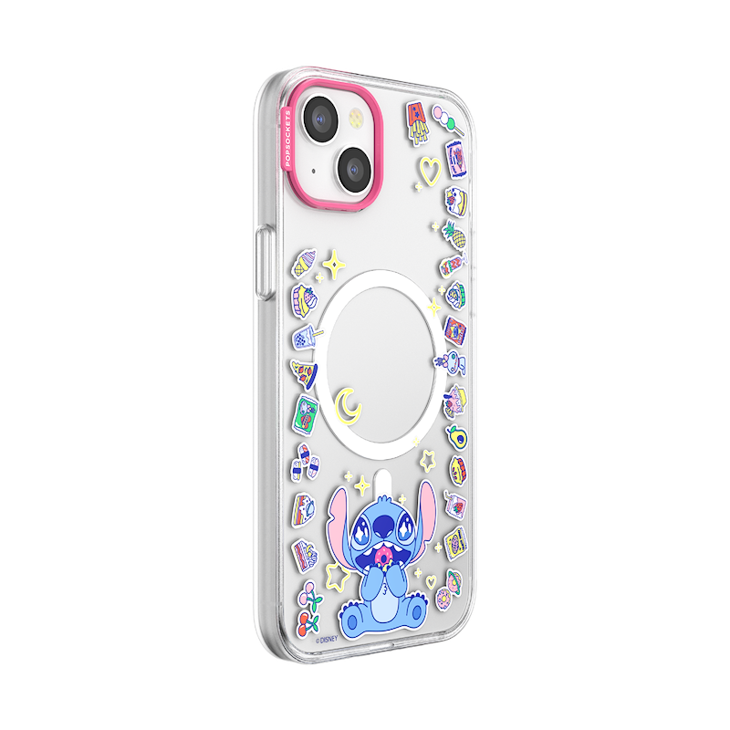 Stitch Snack Attack &mdash; iPhone 15 Plus MagSafe Case image number 1