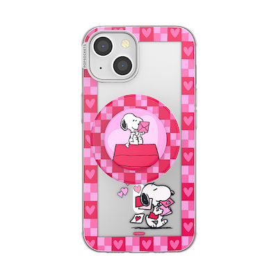 Snoopy's Love Notes &mdash; iPhone 13 MagSafe Case