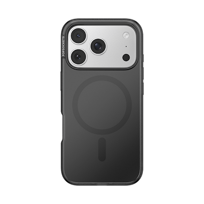 Black Translucent &mdash; iPhone 18 Pro MagSafe Case