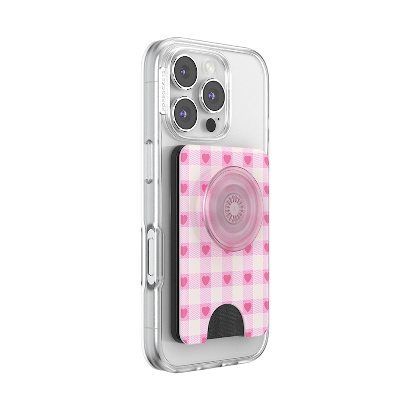 Blush Gingham &mdash; MagSafe PopWallet+ image number 6