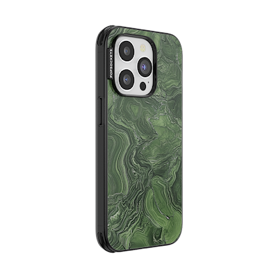 Secondary image for hover Olive Malachite &mdash; iPhone 14 Pro MagSafe Case