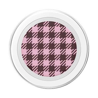 Secondary image for hover Black Cherry Gingham &mdash; MagSafe PopGrip