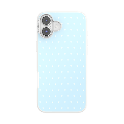 Sweet Heart Blue &mdash; iPhone 16 Plus MagSafe Case