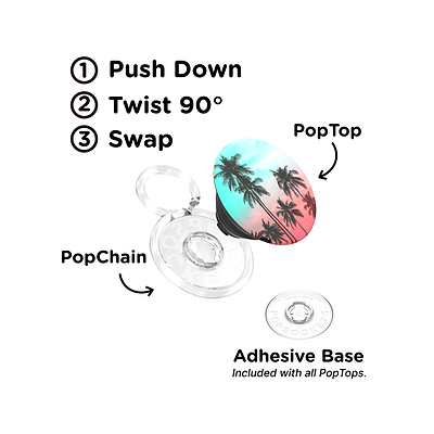 Secondary image for hover Tropical Sunset &mdash; PopTop