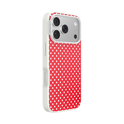 Secondary image for hover Cherry Red Polka Dot &mdash; iPhone 17 Pro MagSafe Case