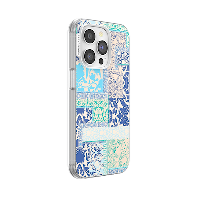 Secondary image for hover Tapestry Blue &mdash; iPhone 14 Pro MagSafe Case