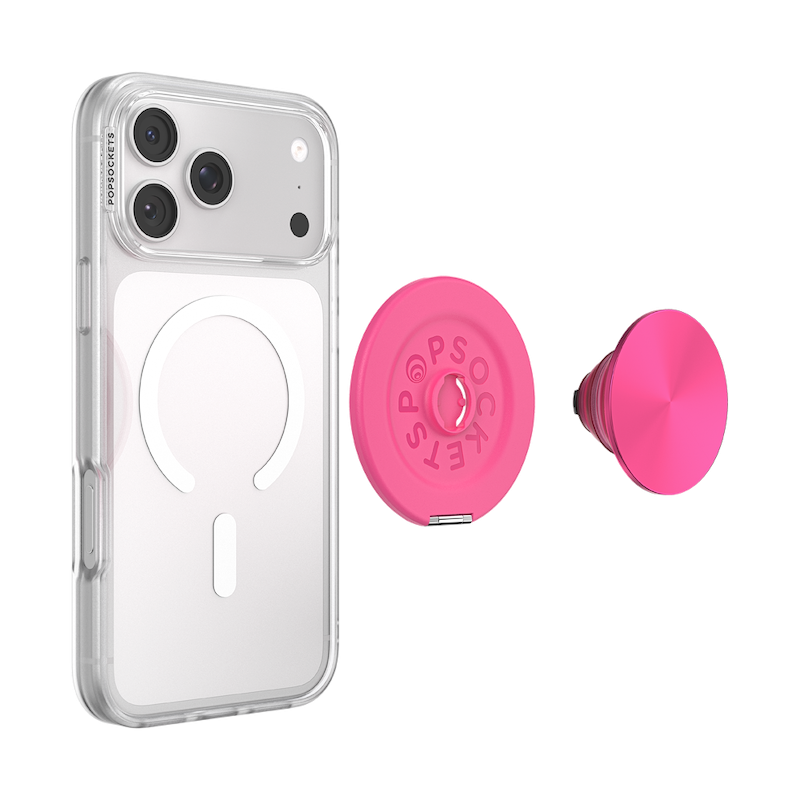 Aluminum Fuchsia &mdash; MagSafe Kick-Out Grip & Stand image number 12