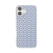 Navy Mosaic &mdash; iPhone 16 Plus MagSafe Case image number 1