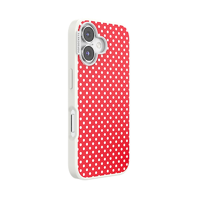 Secondary image for hover Cherry Red Polka Dot &mdash; iPhone 16 MagSafe Case