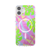 Boca Palms Pink &mdash; iPhone 16 Plus MagSafe Case image number 1
