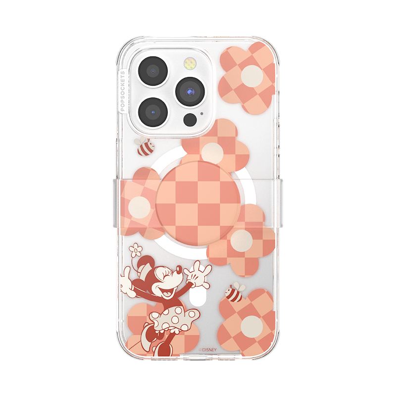 Minnie Checkered Flower&nbsp; &mdash; iPhone 14 Pro MagSafe Case image number 0